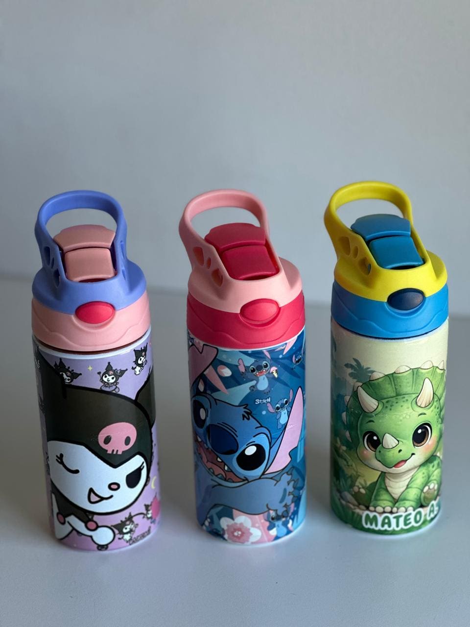 Botellas infantiles personalizadas con nombre